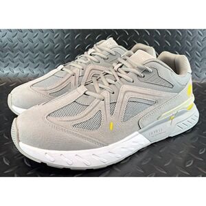 Fitville Marca Rebound Grey Yellow White 3191021 Mens sneakers size 12.5W Wide